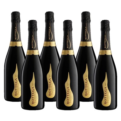 Crate of 6 Bottega Vino dei Poeti Prosecco 75cl Prosecco